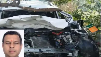 Uttarakhand: यहां भाजपा नेता की सड़क हादसे में मौत, पत्नी और बच्चे घायल