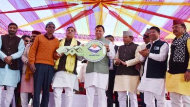 मुख्यमंत्री धामी ने गोपेश्वर में आयोजित लाभार्थी सम्मान समारोह में किया प्रतिभाग