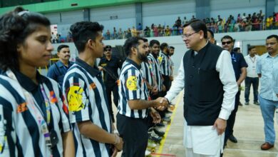 मुख्यमंत्री ने सब जूनियर बॉयज एंड गर्ल्स नेशनल रोल बाल चैपियनशिप में किया प्रतिभाग