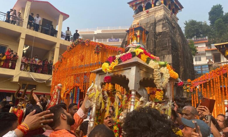 बाबा केदार की पंचमुखी डोली ने किया दूसरे पड़ाव फाटा को प्रस्थान