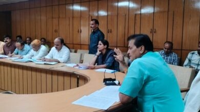 स्मार्ट सिटी परियोजना के विकास कार्यों के संबंध में समीक्षा बैठक आयोजित