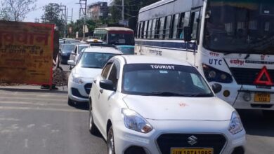 जोगीवाला क्षेत्र में सड़क मार्ग का प्रयोग करते समय संयम बनाये