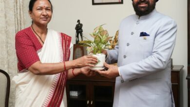 मुख्य सचिव ने की राज्यपाल से मुलाकात