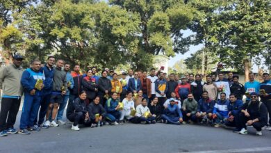 रन फॉर हेल्थ प्रतियोगिता का आयोजन