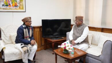 कैबिनेट मंत्री जोशी ने की केंद्रीय ग्रामीण विकास मंत्री से मुलाकात