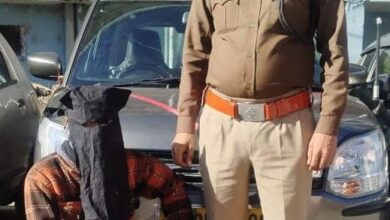 शराबी वाहन चालक को पुलिस ने कराई हवालात की सैर