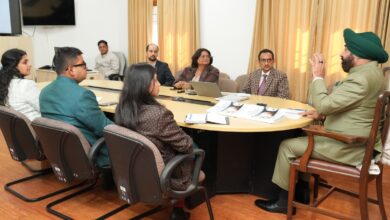 ‘‘वन यूनिवर्सिटी-वन रिसर्च’’ योजना के तहत चल रहे शोध कार्य की प्रगति पर प्रस्तुतीकरण