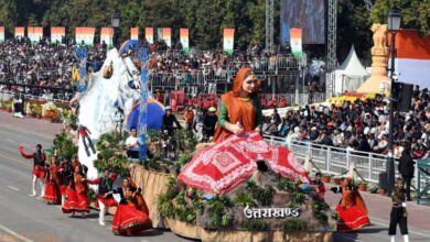 उत्तराखंड की झांकी को मिला तीसरा स्थान