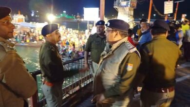 मेला क्षेत्र भ्रमण पर पहुंचे एसपी मेहरा